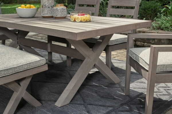 Hillside Barn - Brown - Rectangular Dining Table W/Umb Opt - Image 7