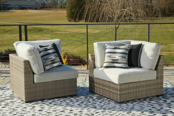 Calworth - Beige - Corner With Cushion (Set of 2) - Image 2
