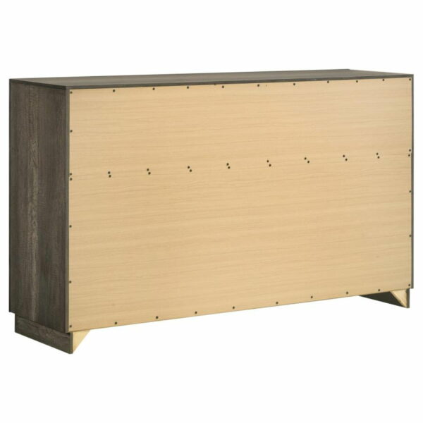 Janine - 6-Drawer Dresser - Gray - Image 11
