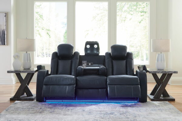 Fyne-dyme - Power Reclining Sofa With Adj Headrest - Image 13
