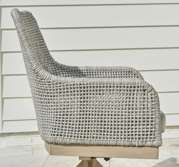 Seton Creek - Gray - Swivel Chair With Cushion (Set of 2) - Image 2