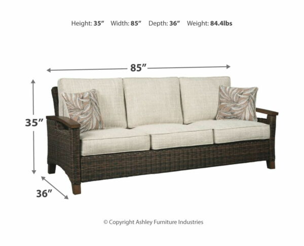 Paradise Trail - Medium Brown - 3 Pc. - Lounge Set - Image 4