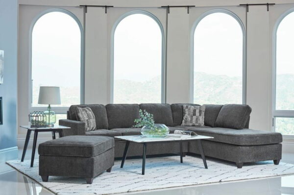 Mccord - Upholstered Ottoman - Dark Gray - Image 2