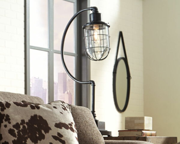 Jae - Antique Black - Metal Desk Lamp - Image 3