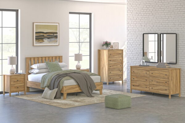 Bermacy - Light Brown - Six Drawer Dresser - Image 3