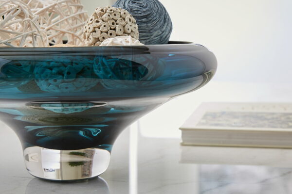 Vallborough - Teal Blue - Bowl - Image 4
