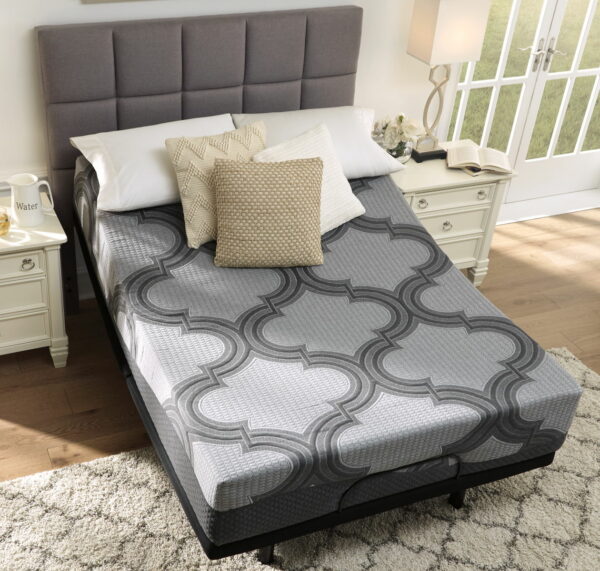 12 Inch Ashley Hybrid - Head-foot Model Best Adjustable Base And Mattress - Image 3