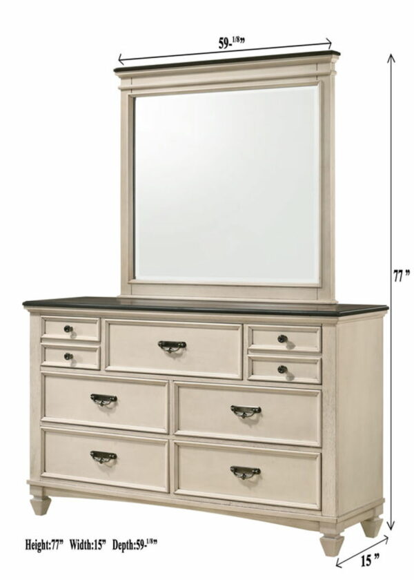 Sawyer - Dresser, Mirror - Image 3