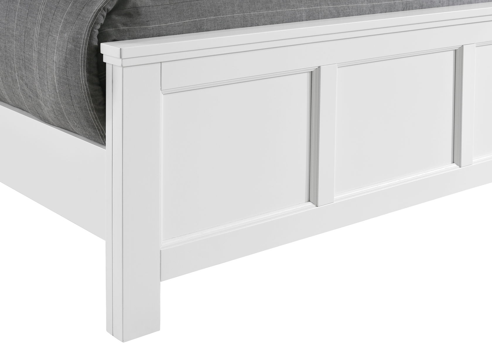 Andover - 3/3 Twin Bed - White - Image 4