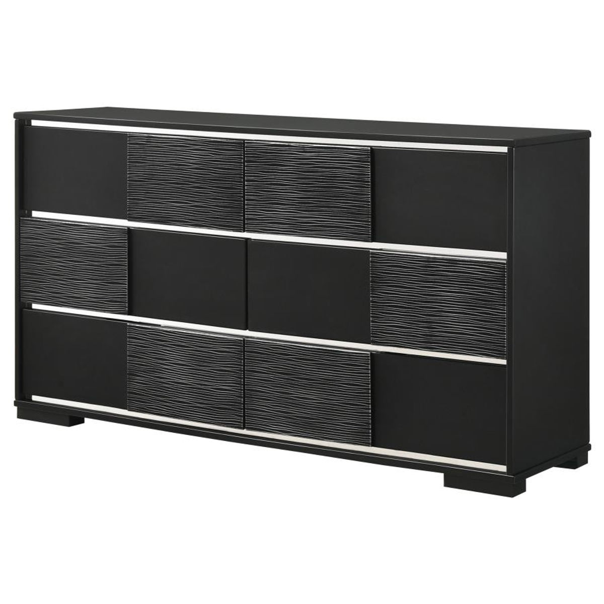 Blacktoft - 6-Drawer Dresser - Black - Image 5