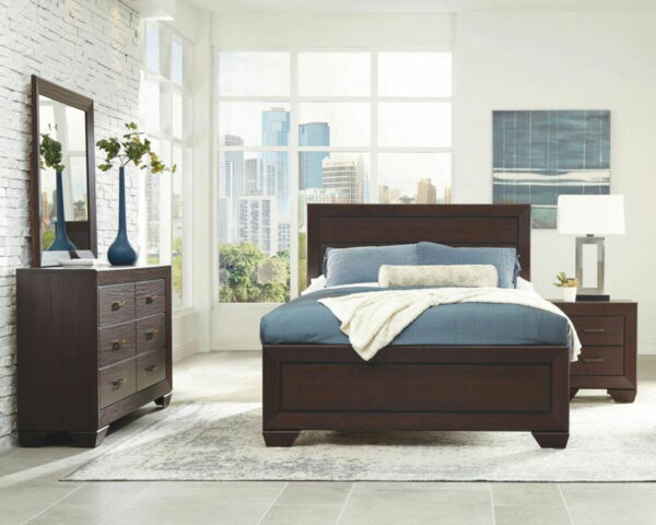 Kauffman - Transitional Panel Bed Bedroom Set - Image 26