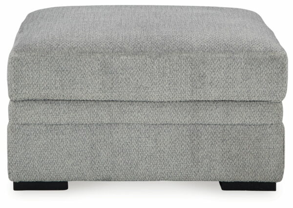 Casselbury - Cement - Ottoman With Storage - Image 10