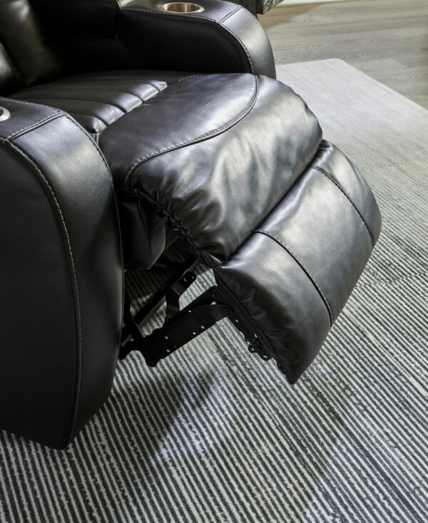 Caveman Den - Midnight - Power Reclining Sofa With Adj Headrest - Image 11