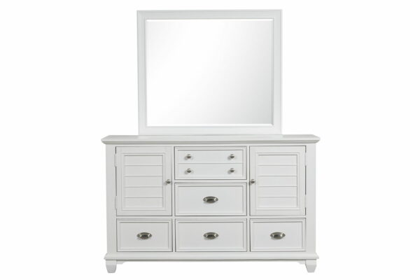 Jamestown - Landscape Mirror - White - Image 2