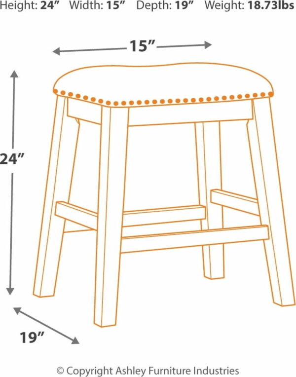 Caitbrook - Rectangular Counter Table Set - Image 10
