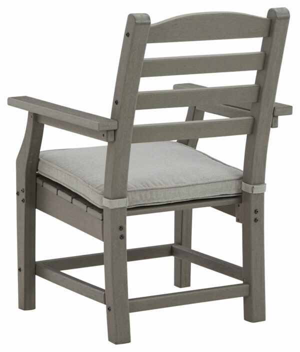 Visola - Gray - Arm Chair With Cushion (Set of 2) - Image 5