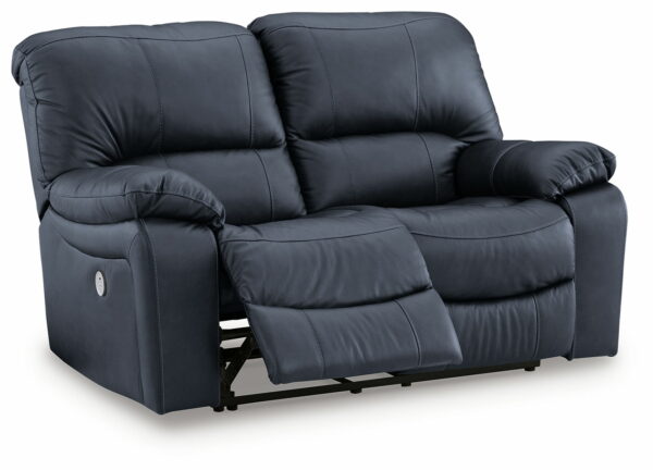 Leesworth - Ocean - 3 Pc. - Power Reclining Sofa, Power Reclining Loveseat, Power Rocker Recliner - Image 3