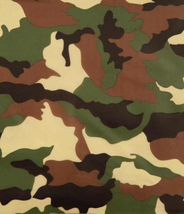 Camouflage - Tent Loft Bed With Ladder - Army Green - Image 2
