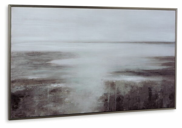 Chasemont - Gray / White - Wall Art - Image 2