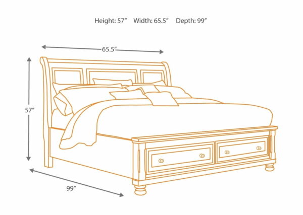 Porter - Sleigh Bedroom Set - Image 7