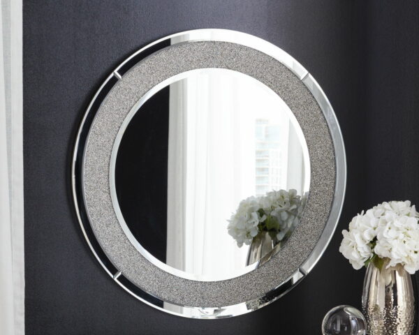 Kingsleigh - Metallic - Accent Mirror - Round - Image 4