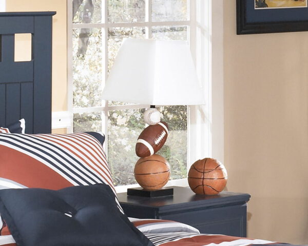 Nyx - Orange - Poly Table Lamp - Image 4