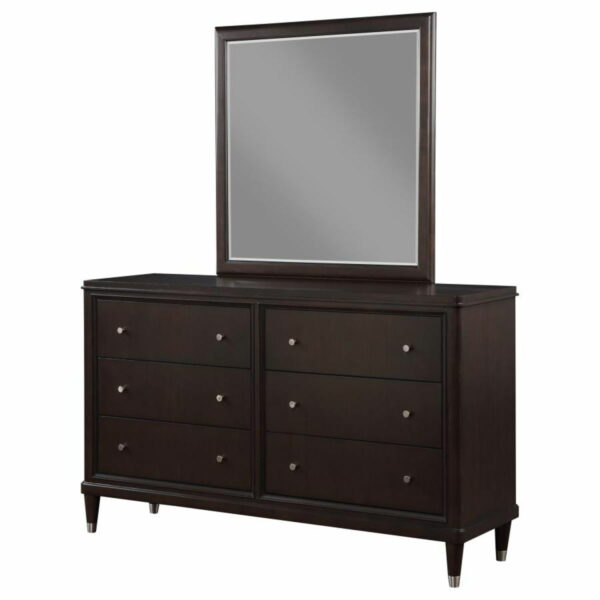 Emberlyn - 6-drawer Bedroom Dresser With Mirror - Brown - Image 13