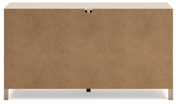 Battelle - Tan - Six Drawer Dresser - Image 4