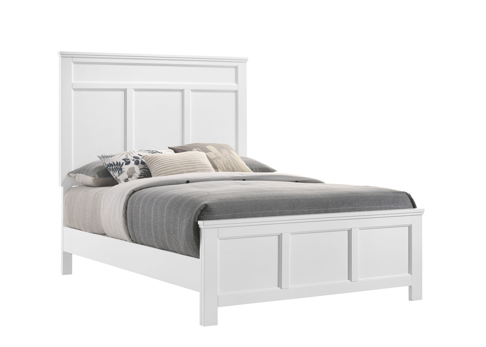 Andover - 3/3 Twin Bed - White
