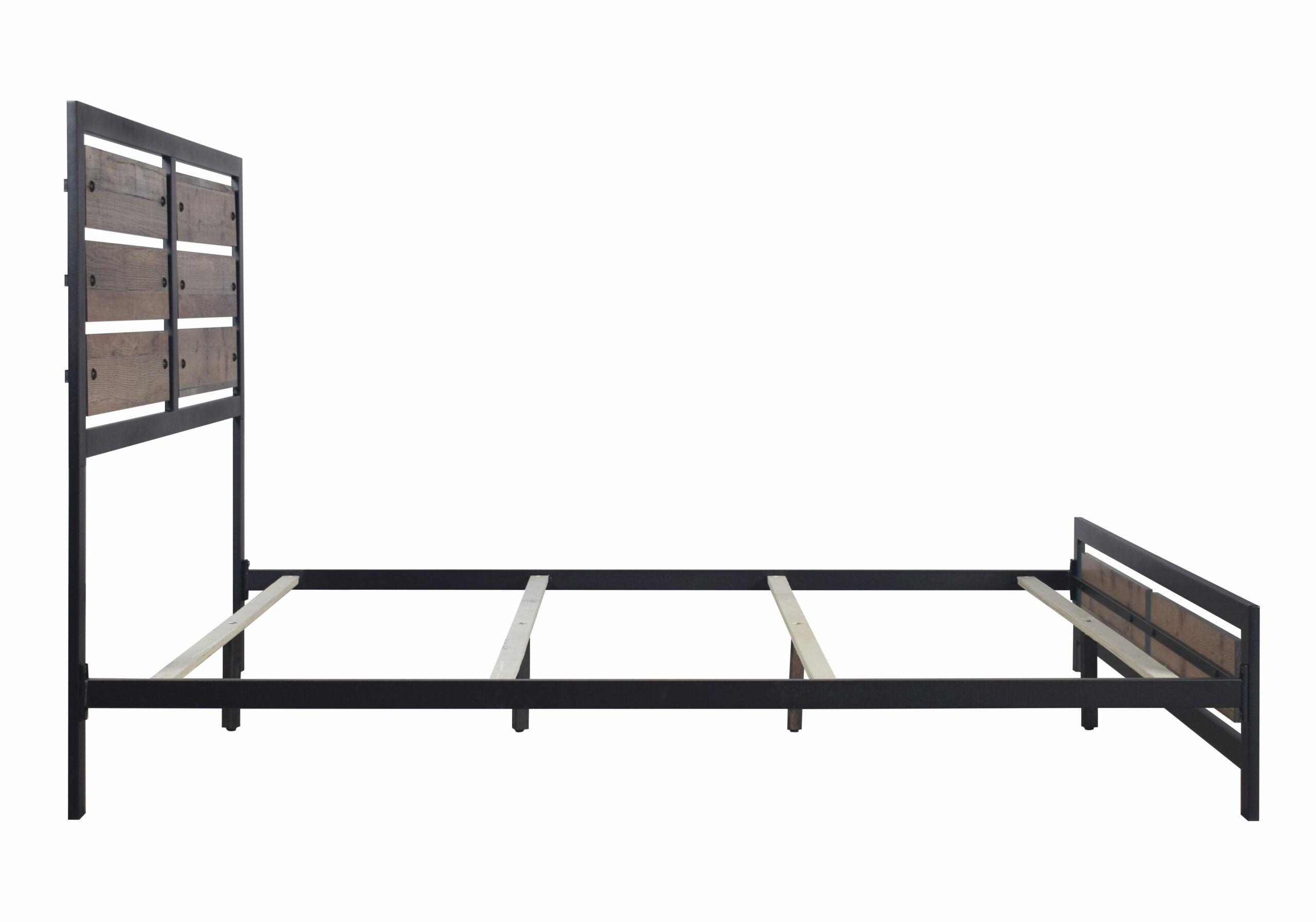 B5533-515- Elk River - 3/3 Twin Headboard, Footboard & Slats - Rustic (New Classic) - Image 2