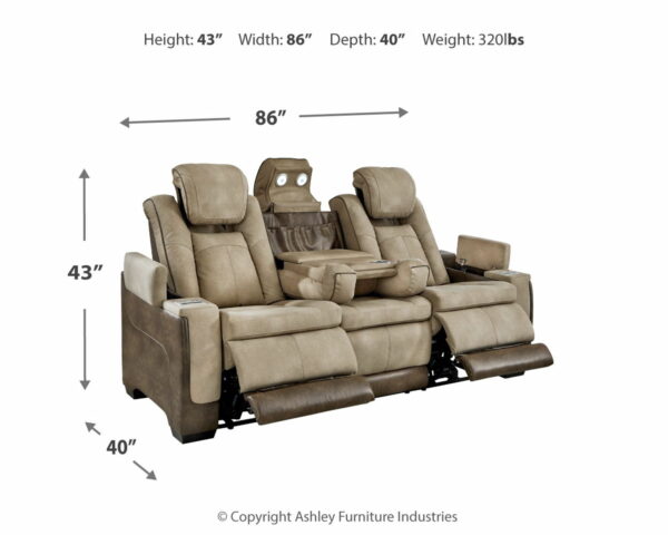 Next-Gen Durapella - Power Reclining Sofa - Image 16