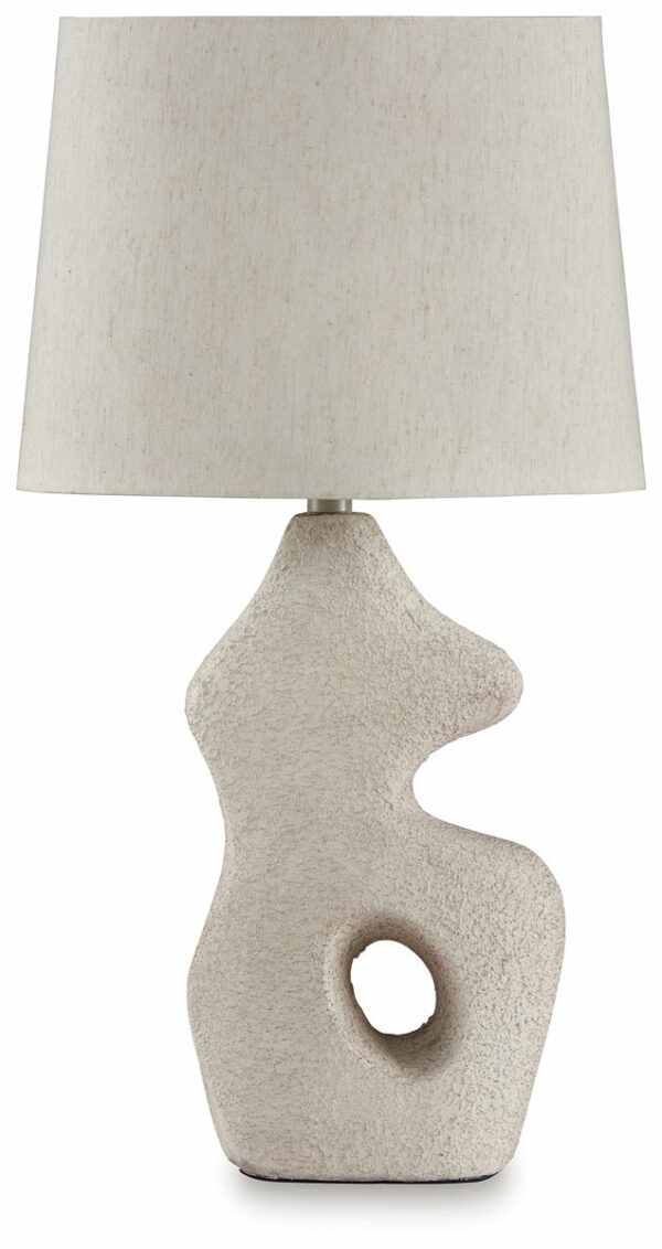 Chadrich - Antique Beige - Paper Table Lamp (Set of 2) - Image 6