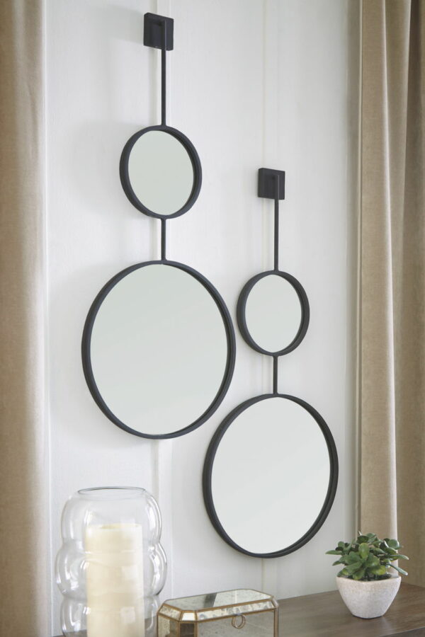 Brewer - Black - Accent Mirror - Image 4