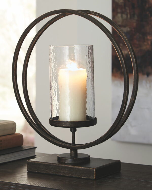 Jalal - Antique Gold Finish - Candle Holder - Image 3