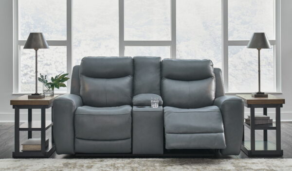 Mindanao - Power Reclining Loveseat With Console /Adj Hdrst - Image 6