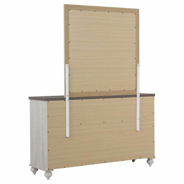 Stillwood - 6-drawer Dresser With Mirror - Vintage Linen - Image 6