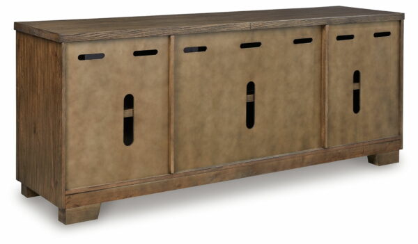 Rosswain - Warm Brown - Extra Large TV Stand - Image 8