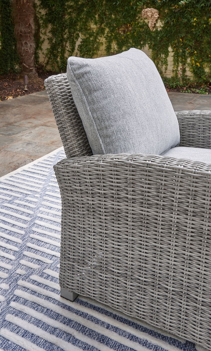 Naples Beach - Light Gray - Lounge Chair W/Cushion - Image 3