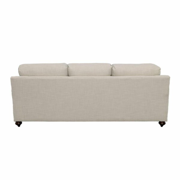 Glenn - Recessed Arms Sofa - Light Gray - Image 2
