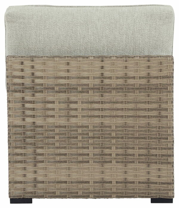 Calworth - Beige - Armless Chair W/Cushion (Set of 2) - Image 4