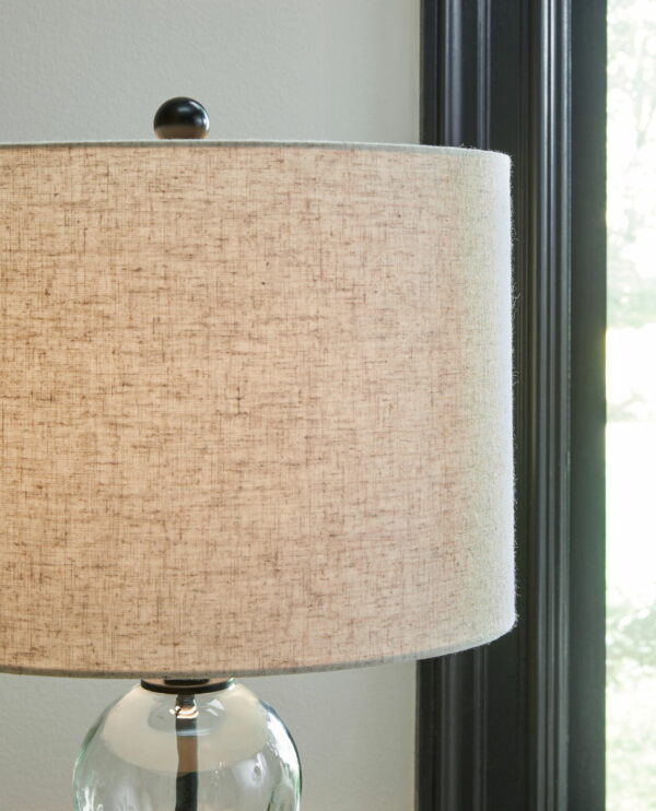 Airbal - Clear / Black - Glass Table Lamp (Set of 2) - Image 5