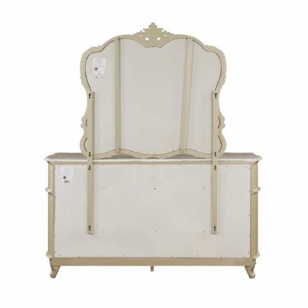 Monique - Dresser With Marble Top - Champagne - Image 9