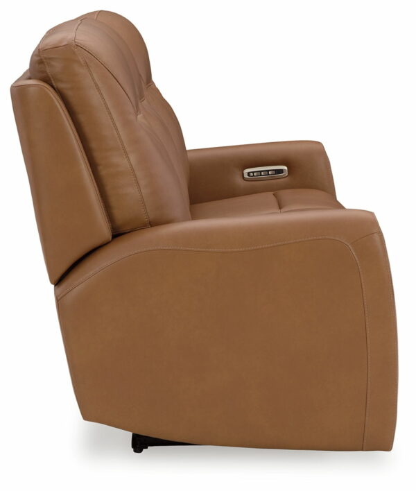 Tryanny - Butterscotch - Power Reclining Sofa With Adj Headrest - Image 10