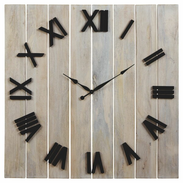 Bronson - Whitewash / Black - Wall Clock - Image 4