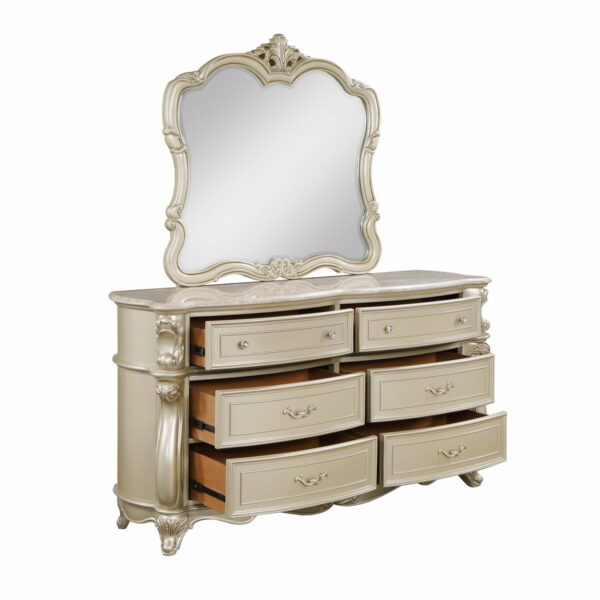 Monique - Mirror - Champagne - Image 7