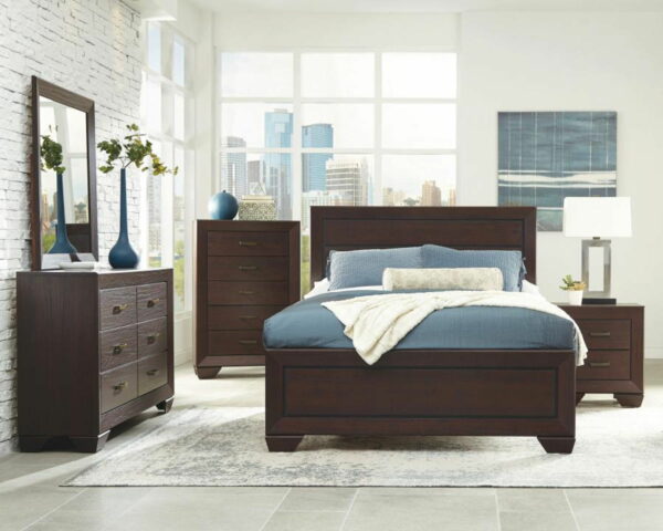 Kauffman - Transitional Panel Bed Bedroom Set - Image 16