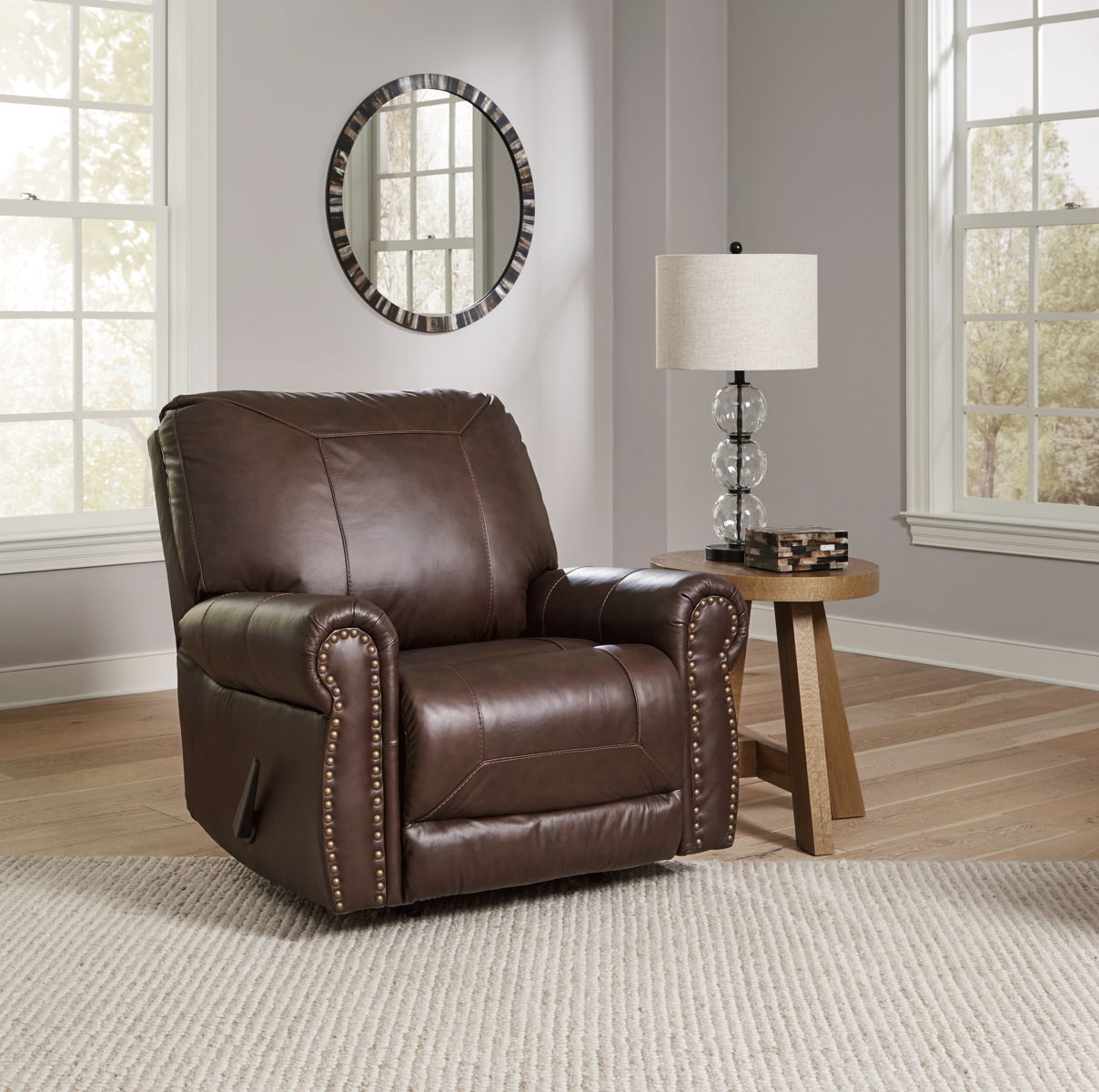 Colleton - Rocker Recliner - Dark Brown - Image 8