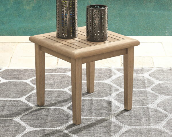 Gerianne - Brown - Square End Table - Image 3