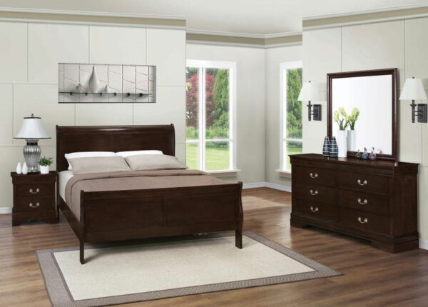 Louis Philippe - Traditional Bedroom Set - Image 12
