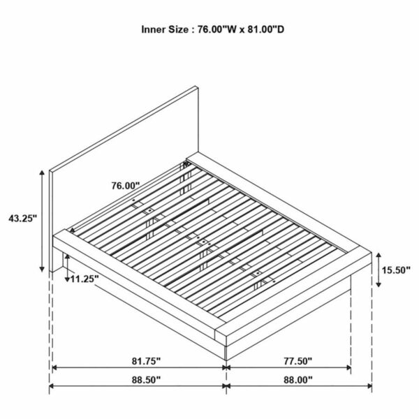 Jessica - Bedroom Set With LED - Image 130